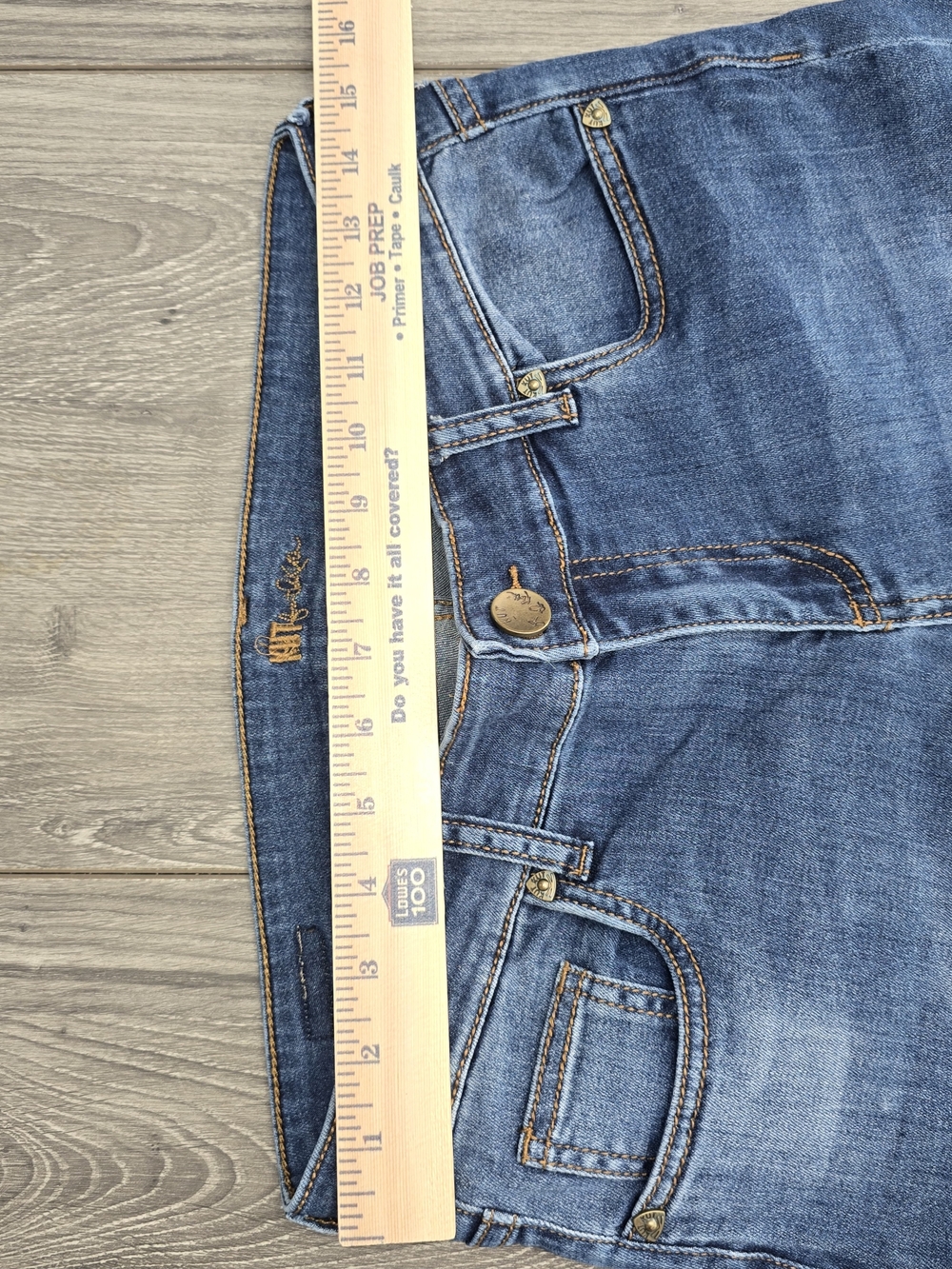 *Kut from the Kloth Straight Leg Jeans in Blue Wash Size 6 Casual - Picture 9 of 12